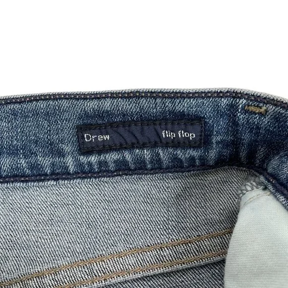 Citizens of Humanity Jeans Women's Sz 28 Blue Drew Flip Flop Flare Mid $228 Nwt - Picture 9 of 16